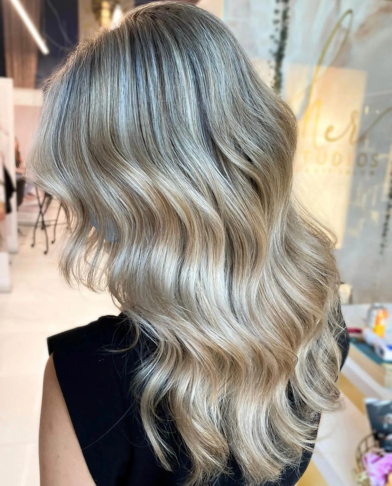 Blonde balayage