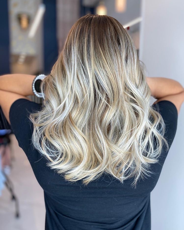 Blonde balayage